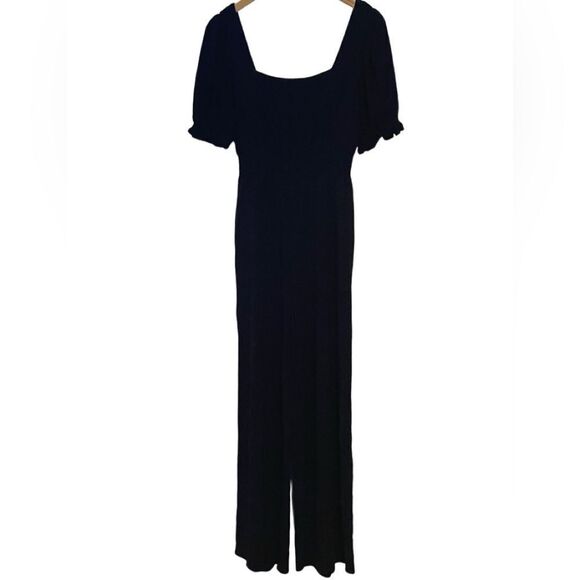 Forever 21 Wide-Leg Smocked Jumpsuit - Picture 7 of 7